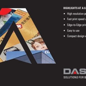 DASCOM DC240 Single Sided PVC ID Card Printer Free Consumables & Software - Image 2