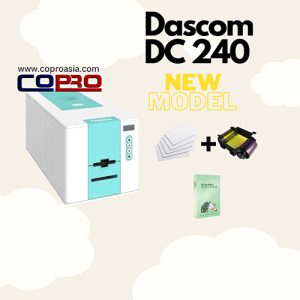 DASCOM DC240 Single Sided PVC ID Card Printer Free Consumables & Software - Image 4
