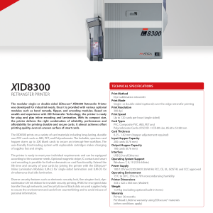 Matica XID8300 Retransfer Single Sided ID Card Printer - Image 4